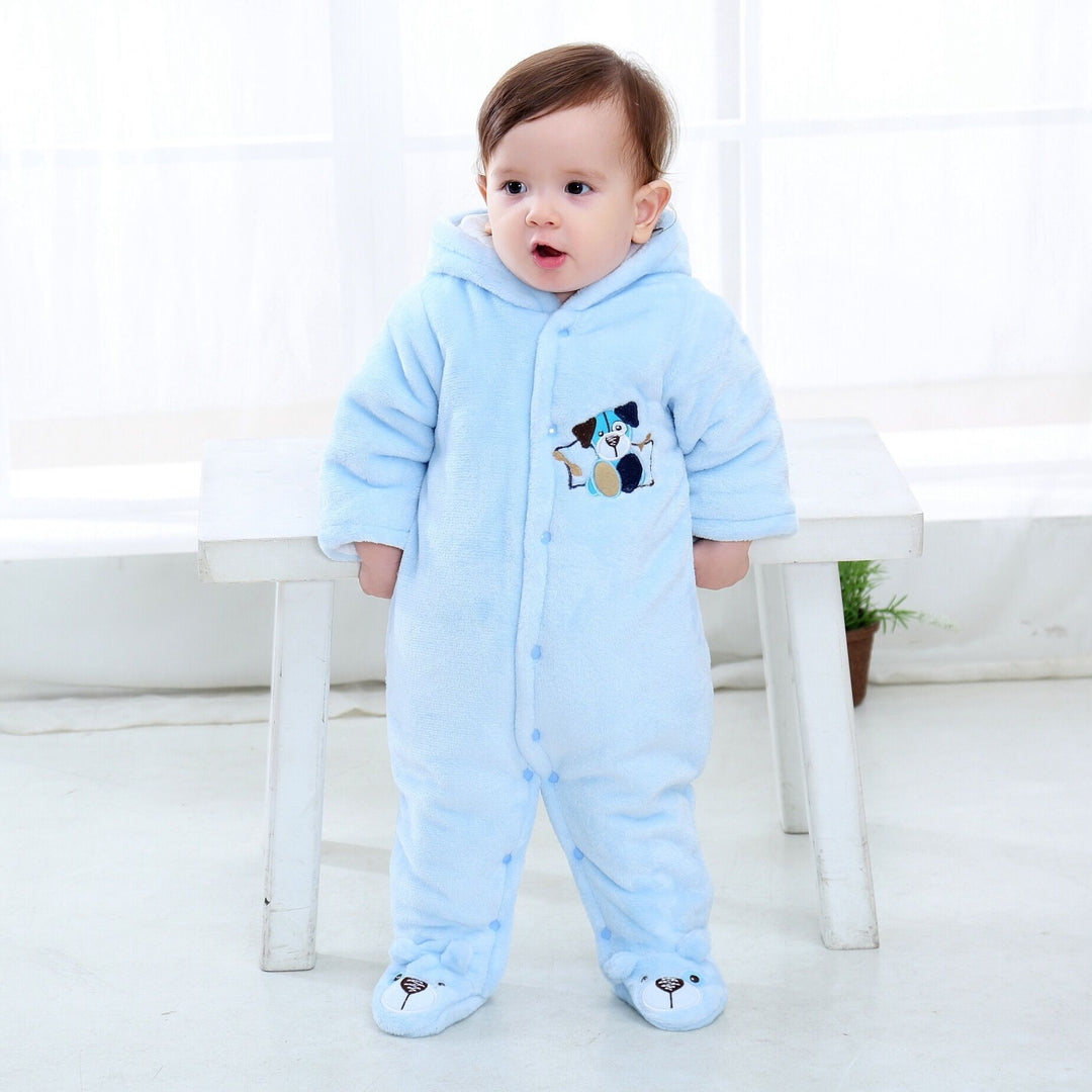 Koraal fleece romper