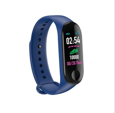 Kompatibel mit, intelligentes Armband Herzfrequenz und Blutdruck -Training -Messgeräte -Information Push Smart Reminder Farbarmband