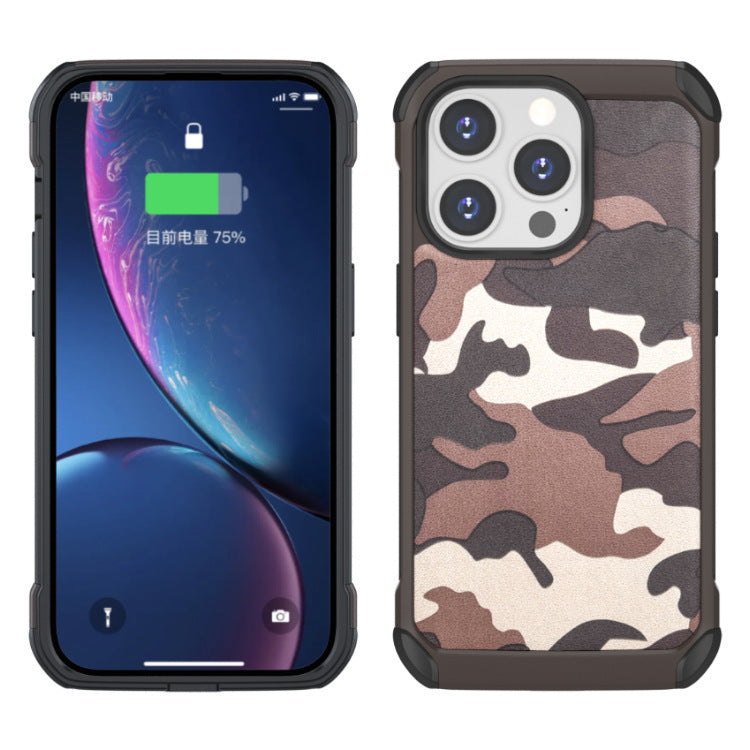 New Camouflage Mobile Phone Case All-inclusive Airbag Anti-fall