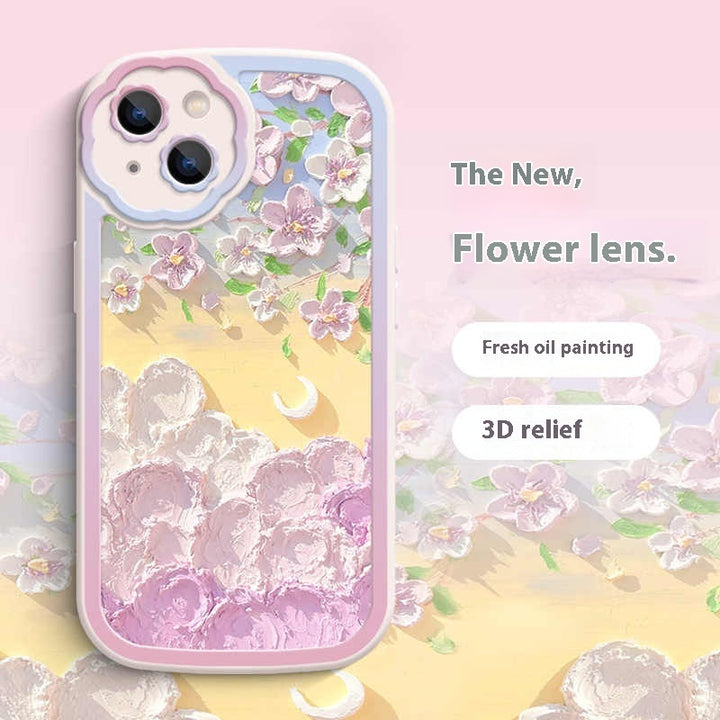 Odpowiednie malowanie olejne obiektyw Flower All Inclusive Case