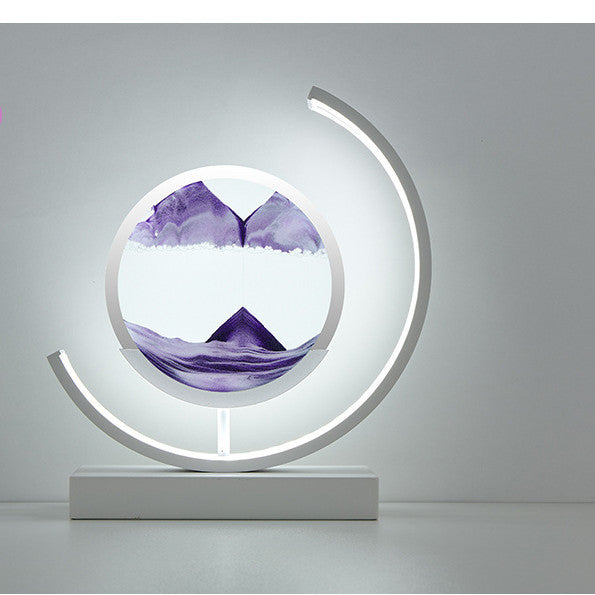 High-End-Business-Geschenke Quicksand Malerei 3D Wohnzimmer Dekorationen Lichter kreative Lampe LED Leuchten
