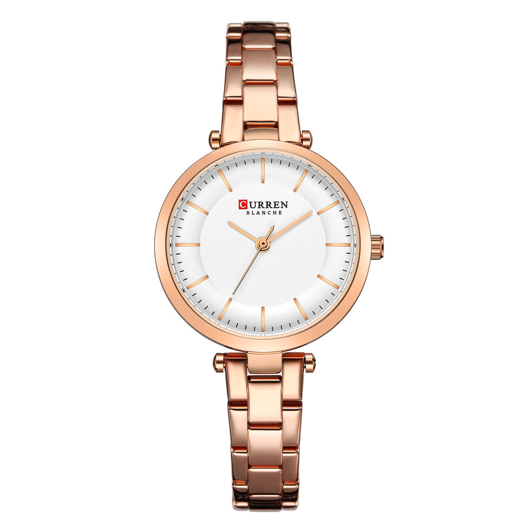 Reloj de cuarzo de mujer de moda casual