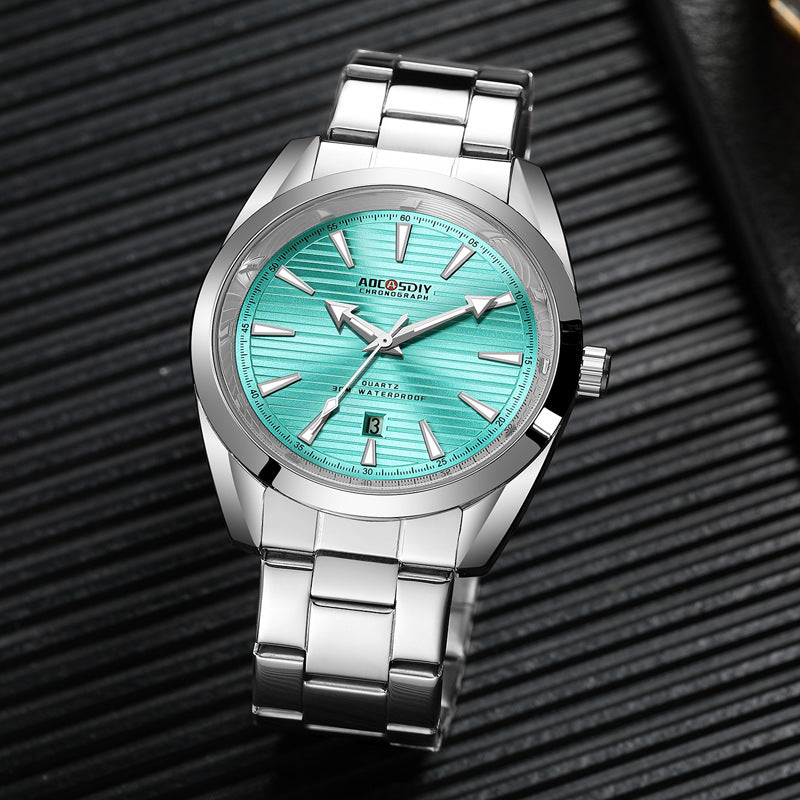 Heren Watch Business Classic Quartz kijken Luminous waterdicht