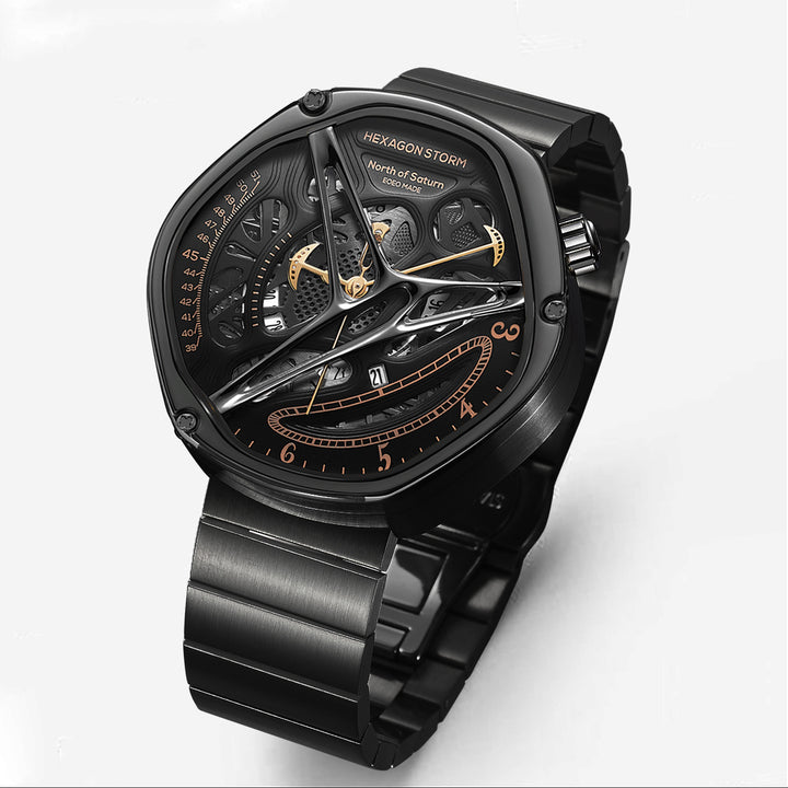 Heren uitgehold buitenaards high-end horloge