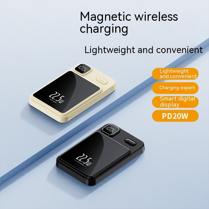 Magnetic Power Bank 20000 Ma grote capaciteit snel opladen Mobile Power Cadeau
