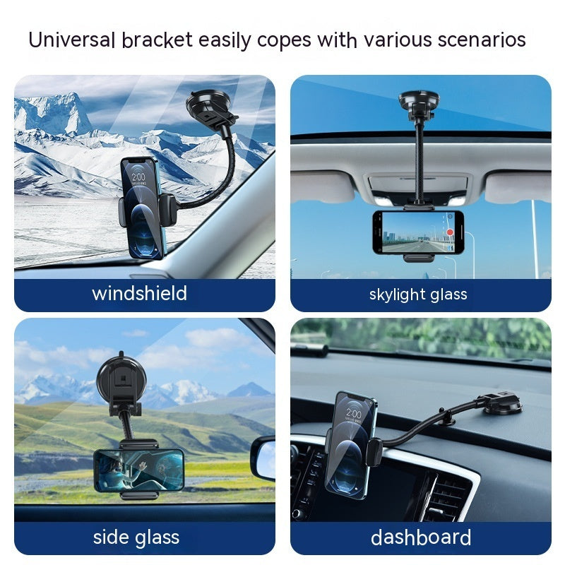 Novo suporte universal de suporte para celular de carro rotativo