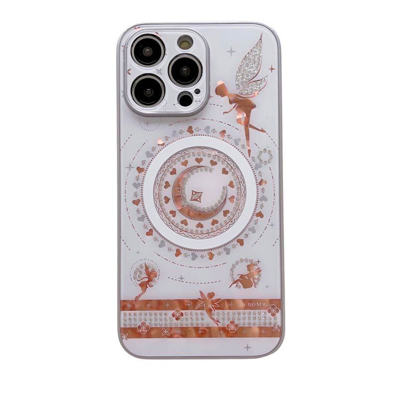 Fjäril Fairy Diamond Magnetic Mobile Phone Protective Case