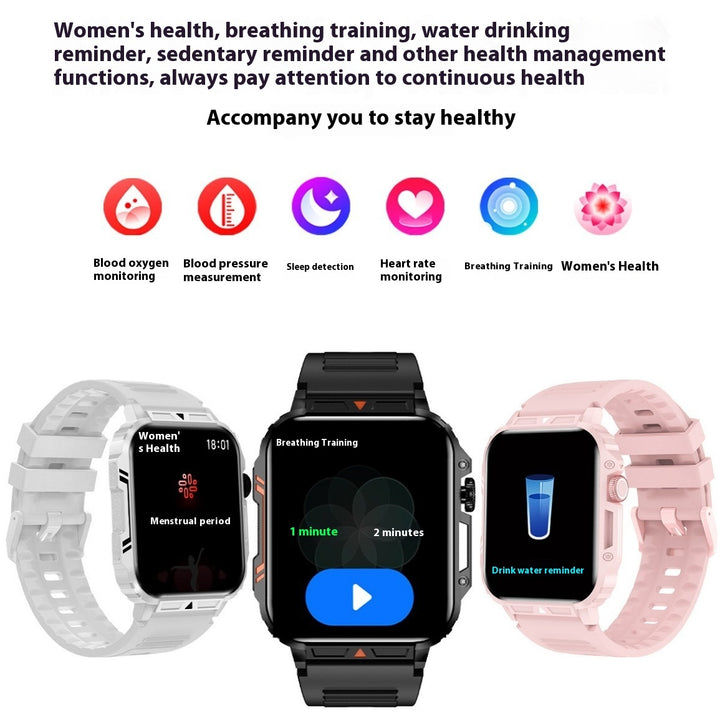 Smart Wireless Llam Sport Sport Step Counting Reloj