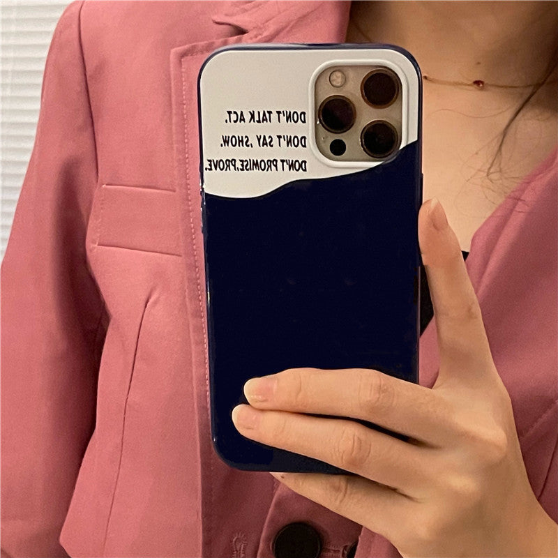 Ins Korean Style Simple English Mobile Phone Case