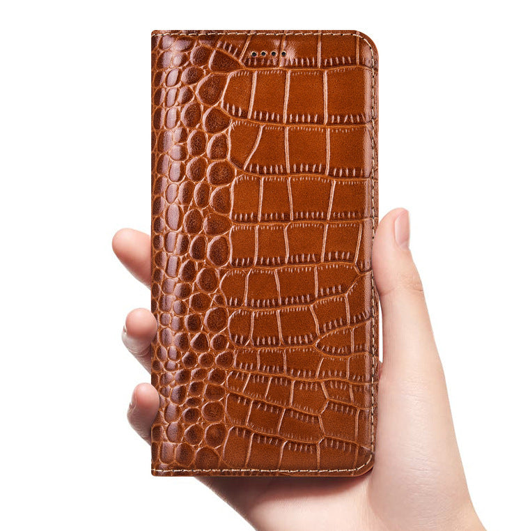 Leather Mobile Phone Holster Protective Cover