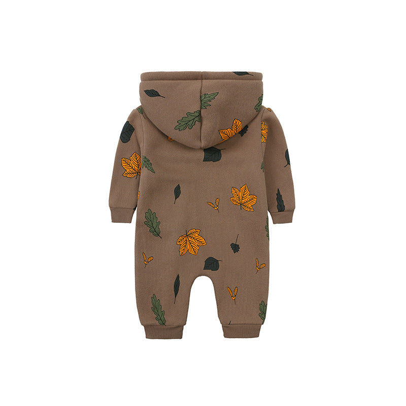 Fashion baby lange mouw fleece kleren