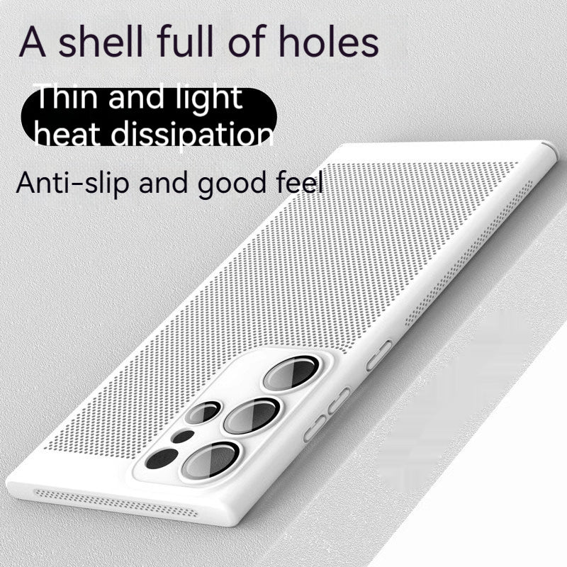 Honeycomb Heat Dissipation  Anti-fall Silicone Mobile Phone Case