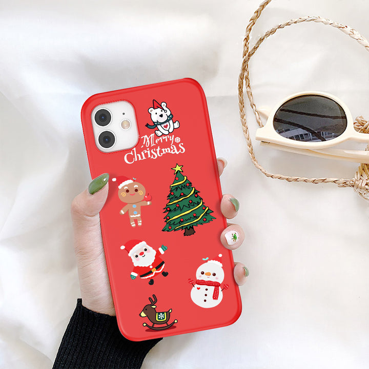 Christmas Day Theme Mobile Phone Soft Case
