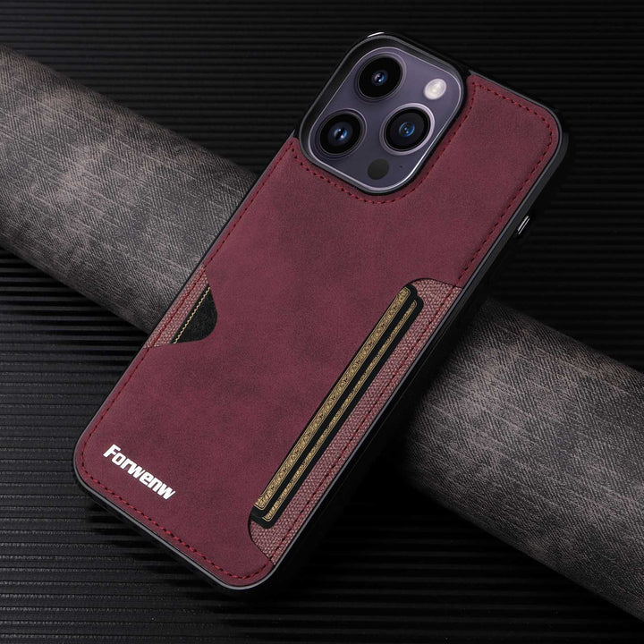Fashion Personalized Veneer Card Phone Case