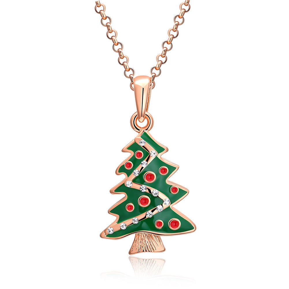 Frauen Halskette Ins Europäische und amerikanische Weihnachtsstrümpfe Festliche Ornamente
