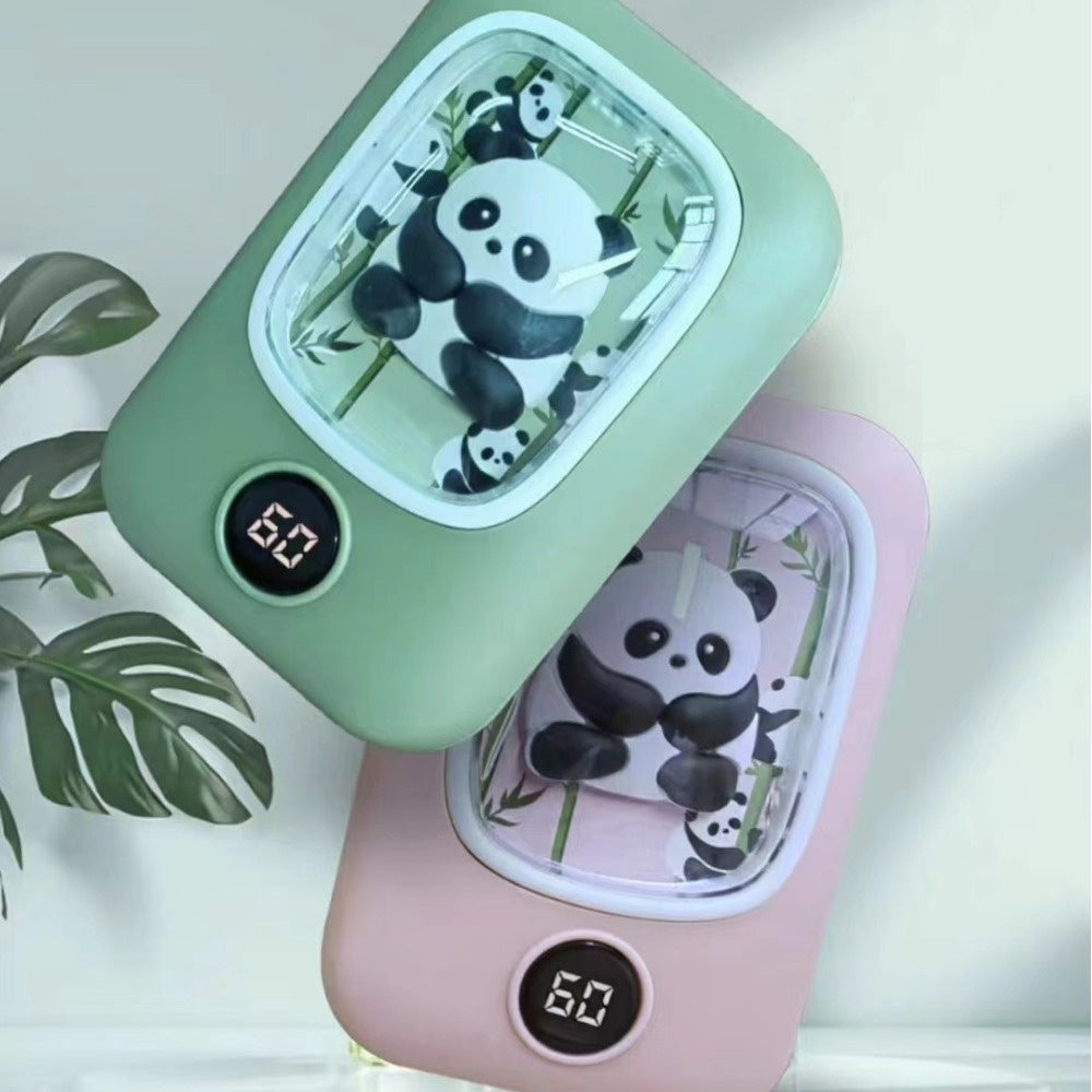 Panda Hand wärmer hoher Kapazität wiederaufladbares Handwärmer wärmere zwei-in-ein-Eins-Kapazitäten wiederaufladbare Handwärmer
