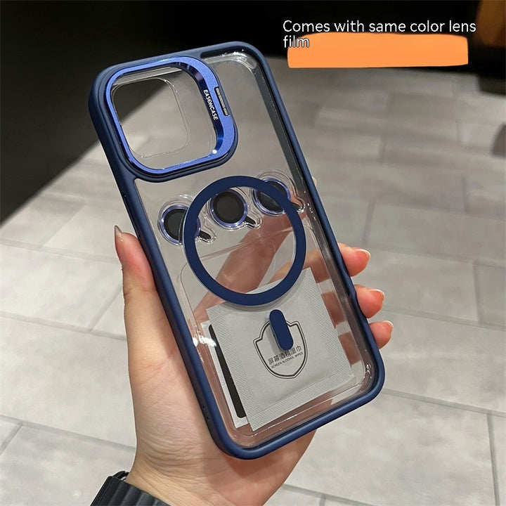 15 Lins Invisible Bracket Phone Case Magnetic Suge
