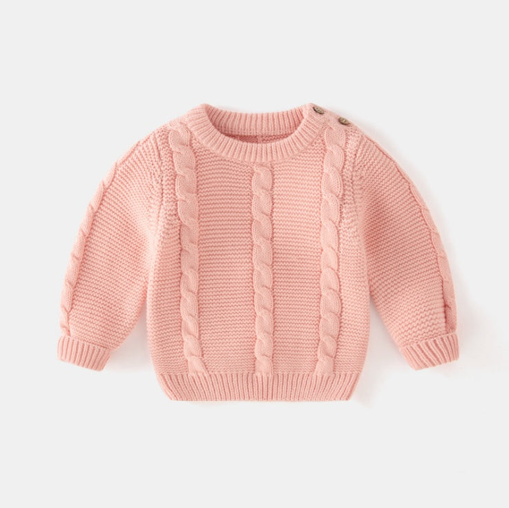 Бебешки пуловер пролет и есенно детско облекло