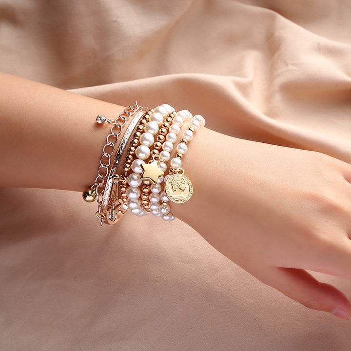 Bracelet vintage perlé