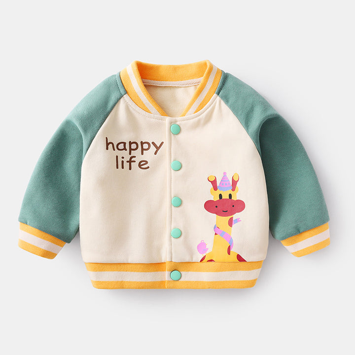 Ropa de primavera y otoño de la chaqueta de bebé, chaqueta para niños pequeños, ropa de niños
