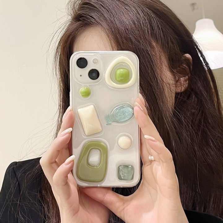 حافظة هاتف أصلية راقية باللون الأخضر الأفوكادو