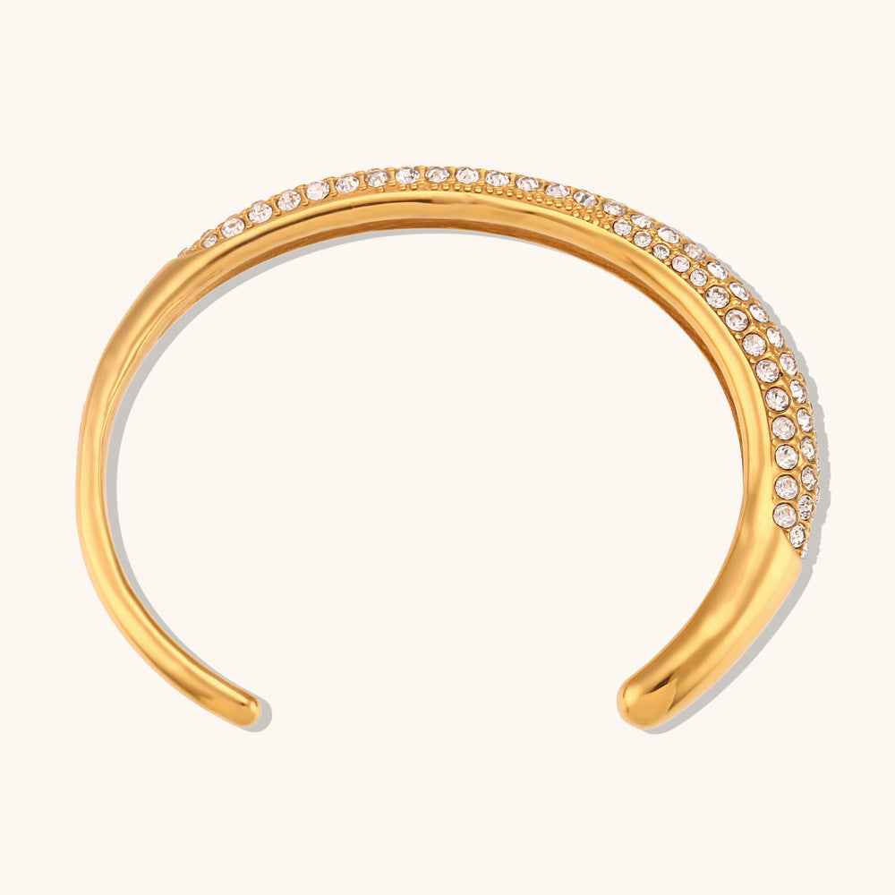 Women's Fashion Simple Temperament Stainless Steel Bracelet