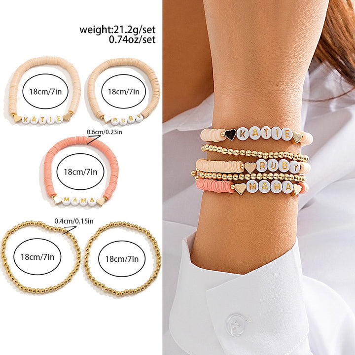 Bracelet des femmes Bracelet Suit commémoratif Per perle