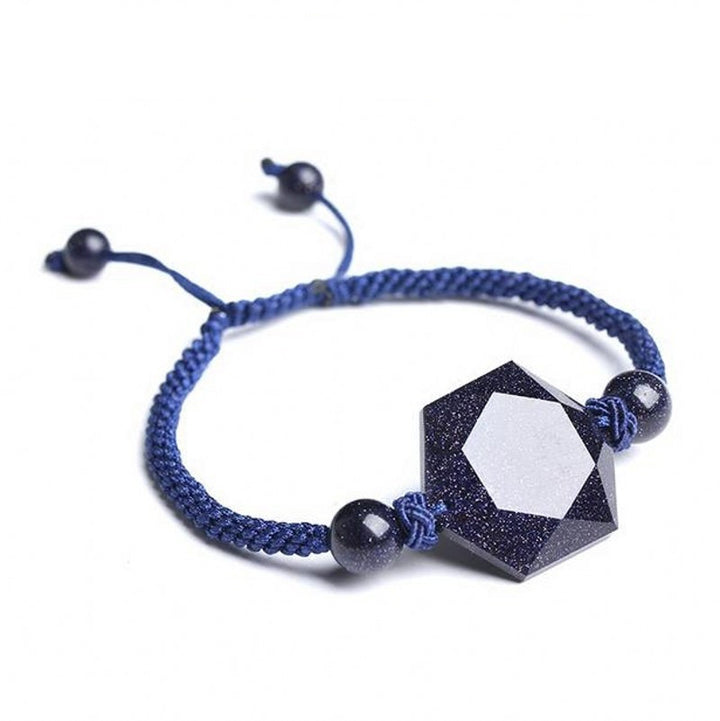Bracelet d'obsidien artisanal pour les hommes et les femmes