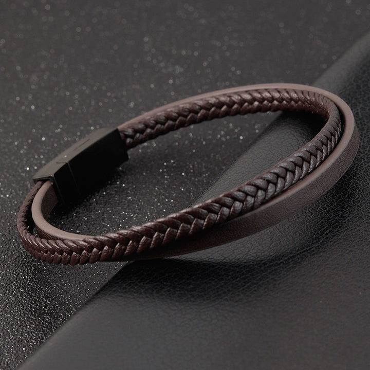 Bracelet en cuir bracelet en cuir simple bracelet en cuir masculin