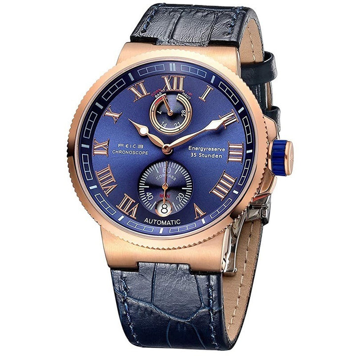 Orologio meccanico automatico uomo impermeabile luminoso