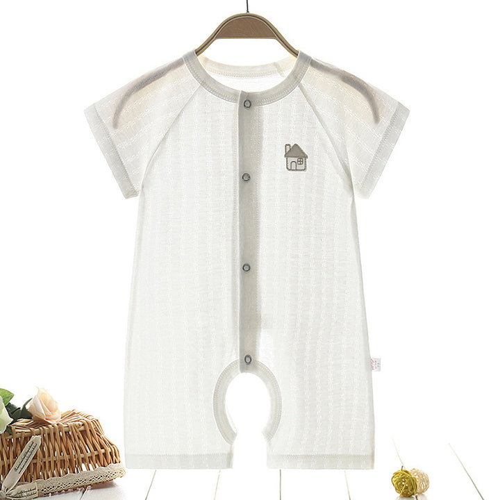 Éadaí aon-phíosa Baby 'Samhradh Éadaí Harbin Éadaí Harbin na bhFear Pure Cotton Women'