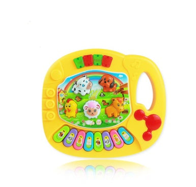 Eğitim oyuncakları çiftlik hayvan klavyesi müzik aleti çocuk bebek oyuncakları