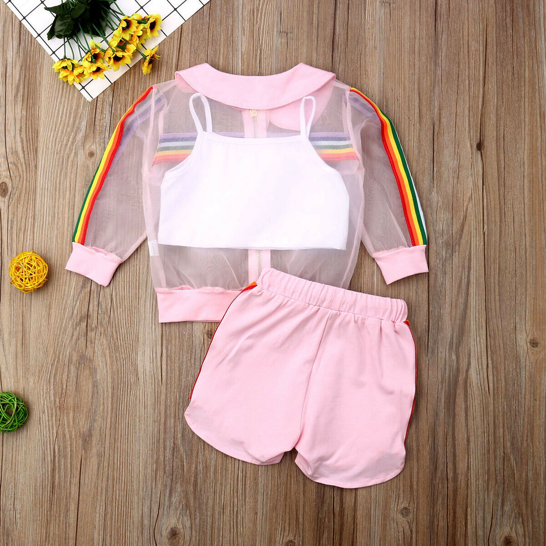Baby Girl Summer Jacket Sports детско облекло