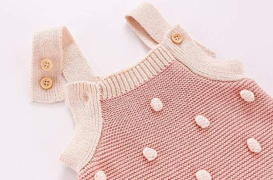 Suéter de malha de bebê