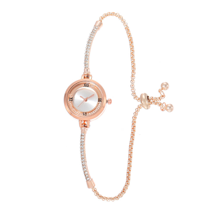 Moda Diamond Round Women's Quartz Watch