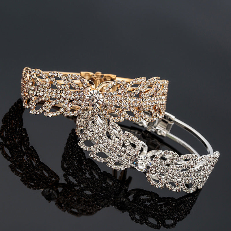 Diamond Hand Bracelet Day cadeau