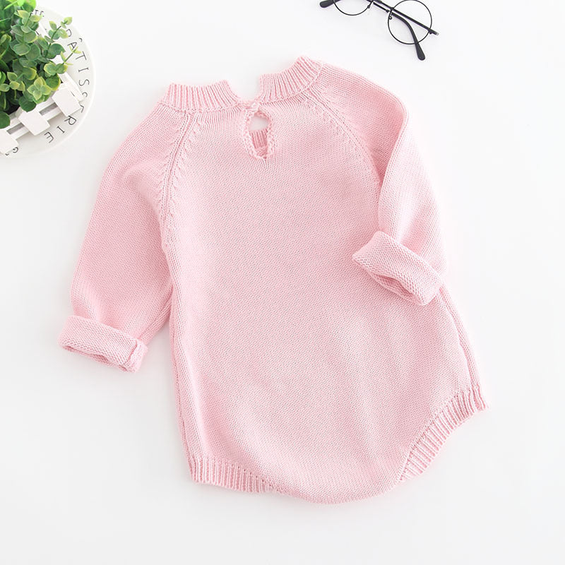 Baby knit jumpsuit