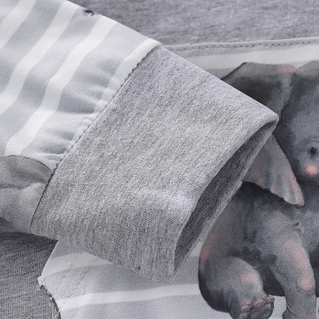 Barnas klær eksplosjonsmodell Baby Elephant with Hood Suit Spot