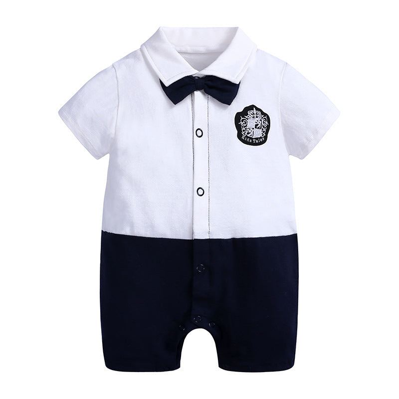 Onesie de cavalheiros do bebê