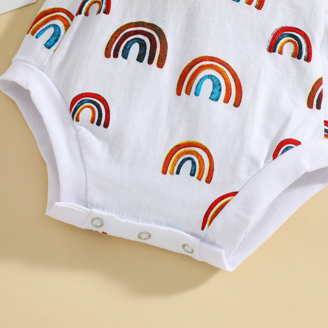 Summer Baby Cotton Rainbow estampado