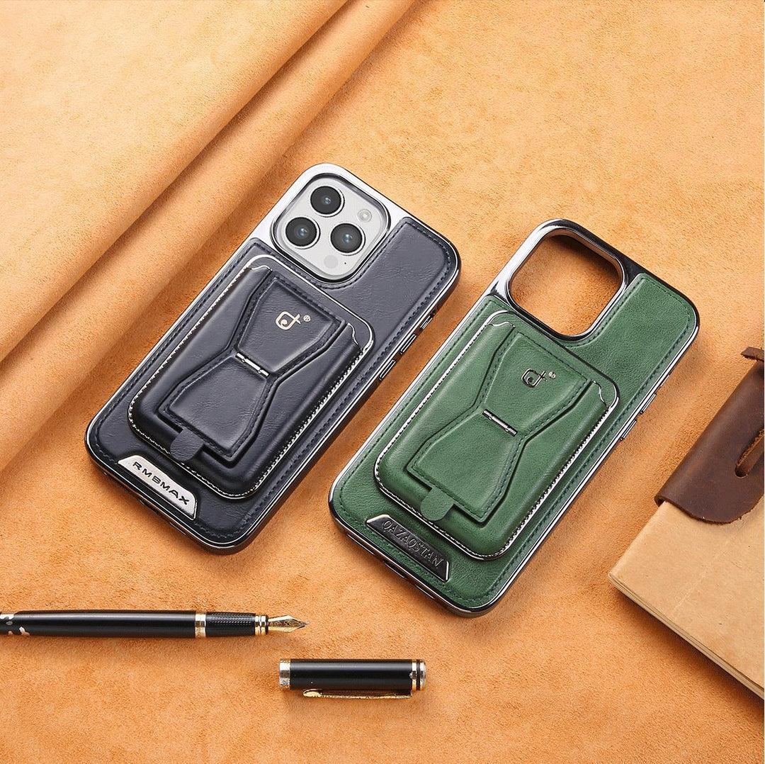 Card Holder Bracket 15promax Magnetic Suction Phone Case Applicable 4 Drop-resistant 13pm All-inclusive 12 Shell