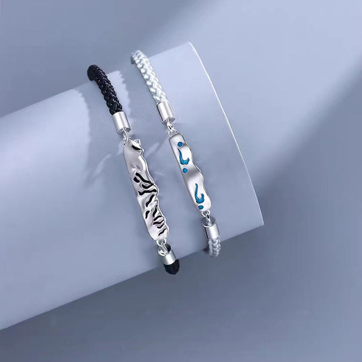 Bracelets de couple Shan Wufeng pour hommes et femmes
