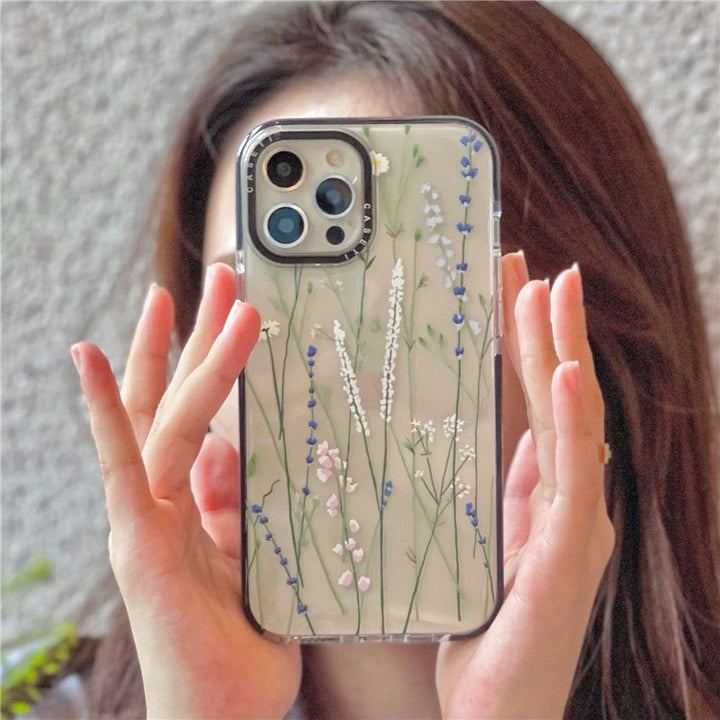 Drop Resistent Ins Style Timbo Flowers Phone Case