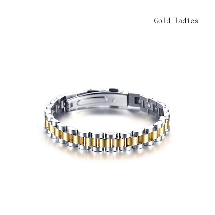Bracelet aimant en acier en titane de mode pour hommes et femmes