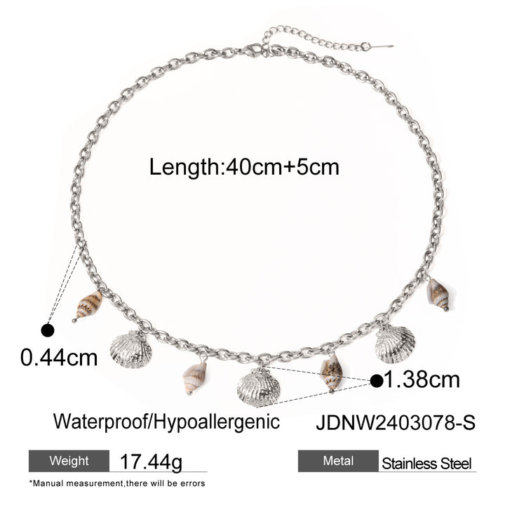 Roestvrijstalen zeester shell -schelp armband voor vrouwen mode strandarmbanden verjaardag sieraden geschenken