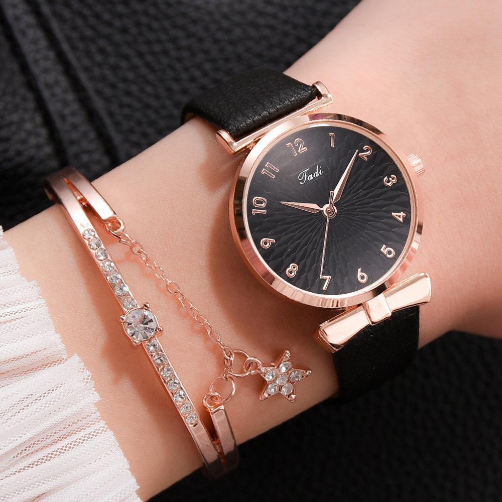 Bracelet de montre en alliage numérique pour femmes