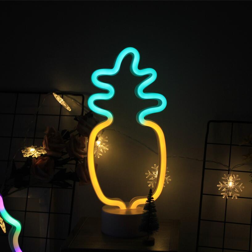 Yaratıcı LED modelleme lambası gökkuşağı popsicle