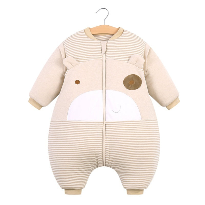 Cartoon Cotton Baby Anti-Kick-Baby-Schlafsack