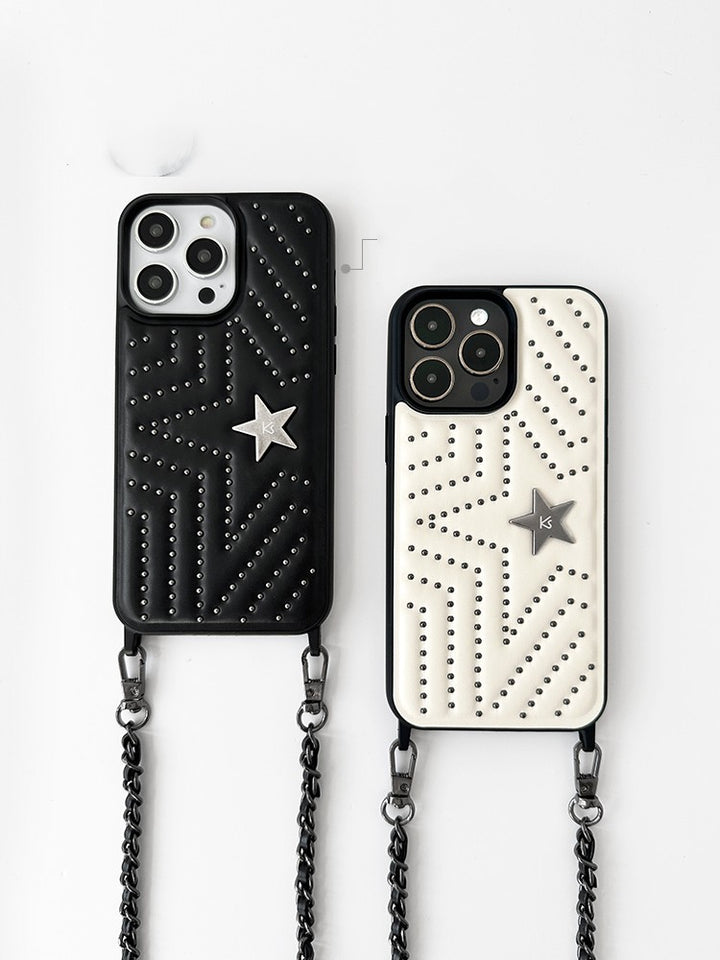 Rivet Crossbody High Sense Téléphone Case