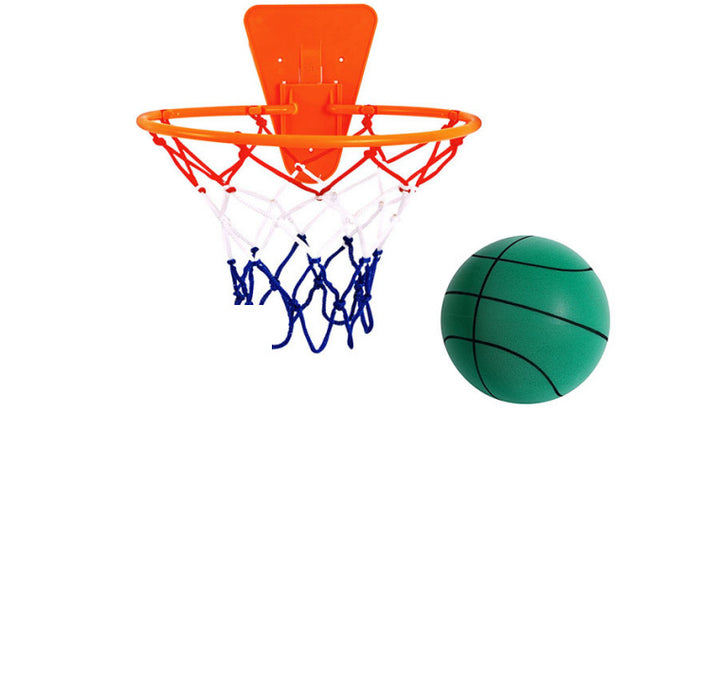 Hiljainen korkea tiheys vaahtourheilupallo sisätiloissa mykistys koripallo pehmeä elastinen pallo Lapset urheilu lelut pelit